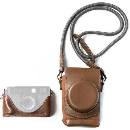 SmallRig 5218 - zestaw, skórzane euti/case/futerał, pasek naramienny do FUJIFILM X half